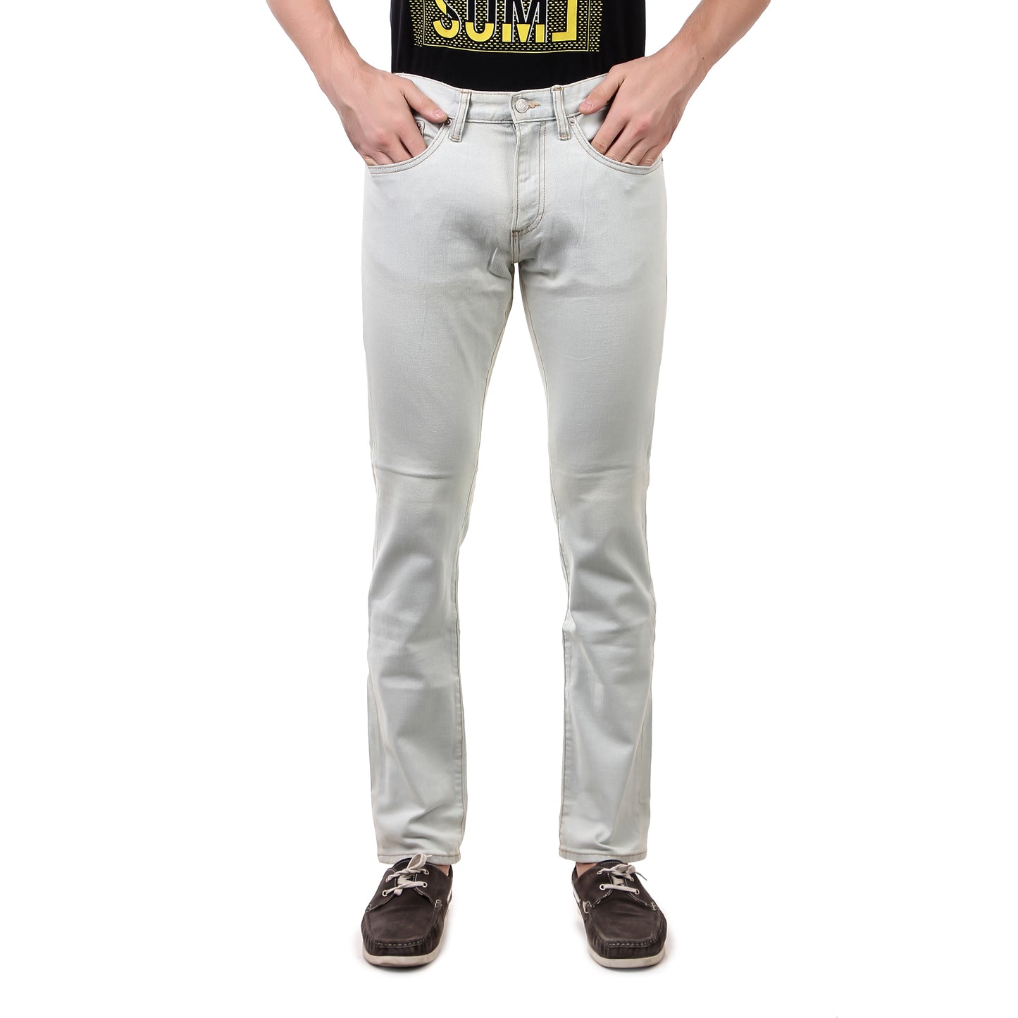 Men’s Slim Fit Ice blue Denim Jeans